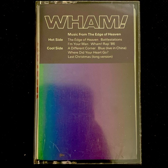 Vintage classic 86’s cassette tape-WHAM! - Music From the Edge of Heaven - Picture 1 of 3
